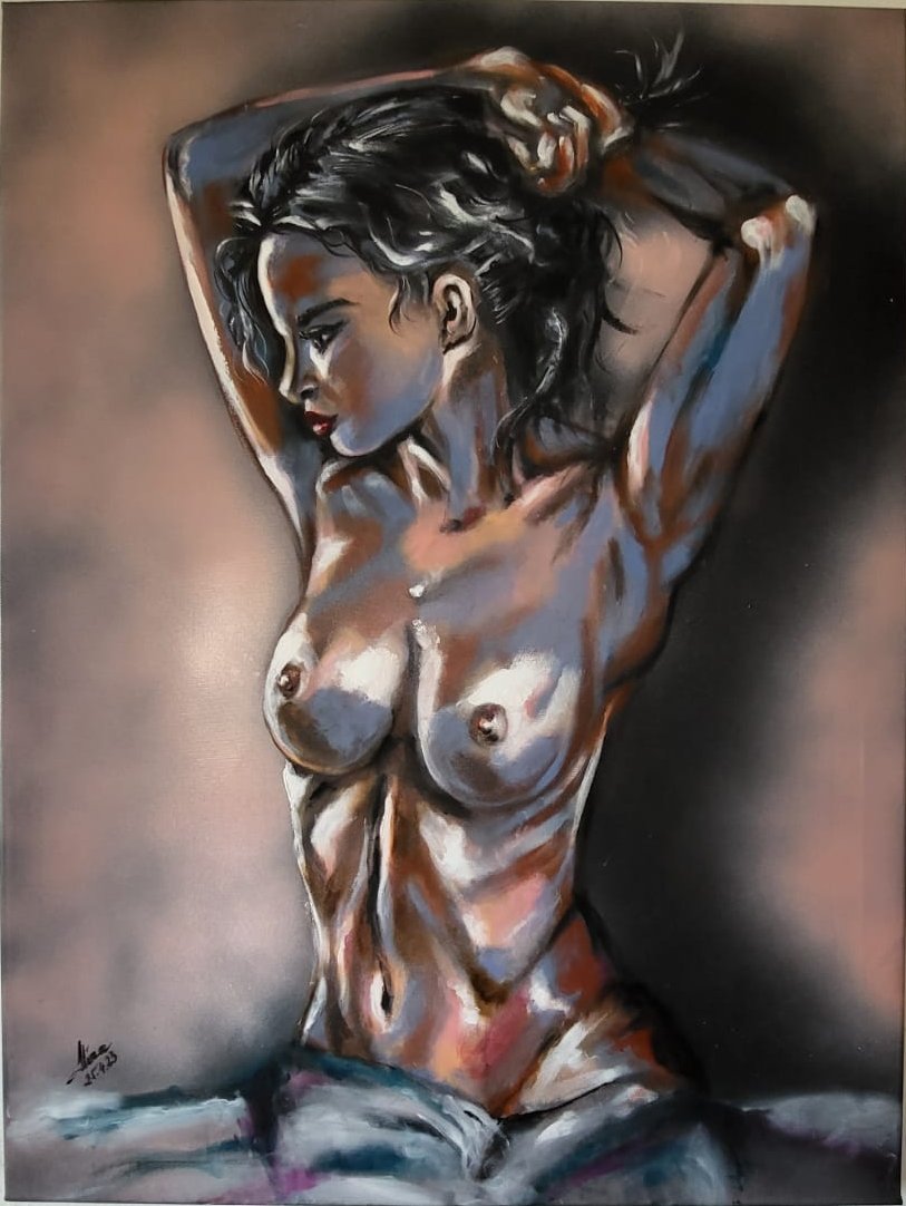 ArteDiAlina.com painting: Without any jewel